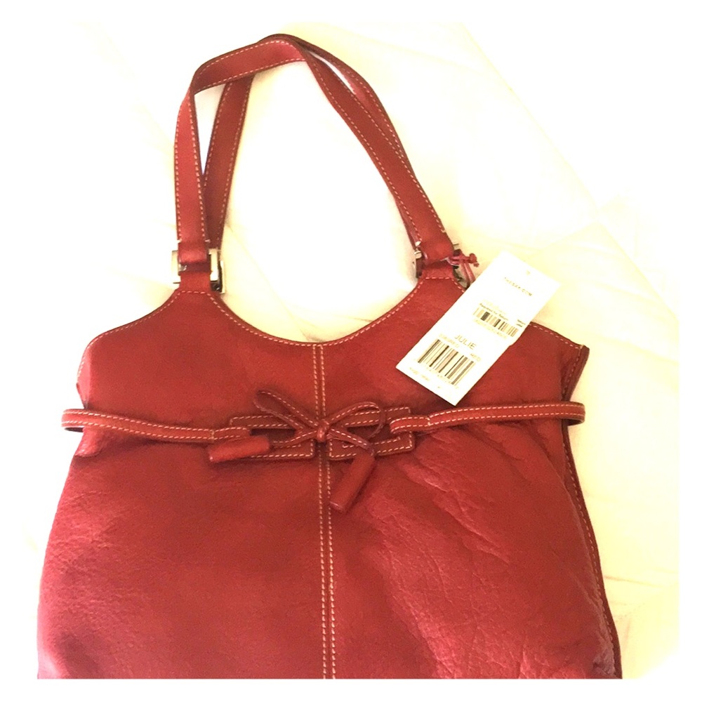 RED LEATHER PURSE ❤️